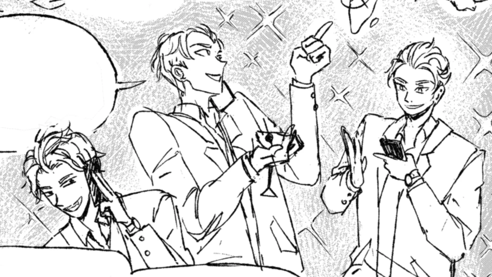 Barnicus from Void Soup — example for how to introduce a character in a comic.