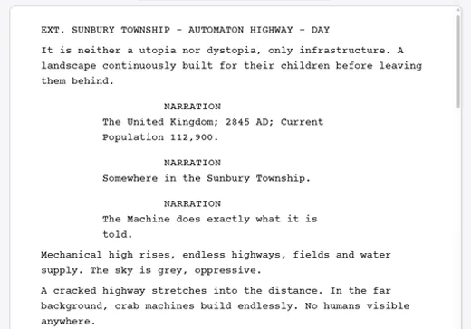 A Boy Named Dorothy screenplay preview from Mangaplay Studio