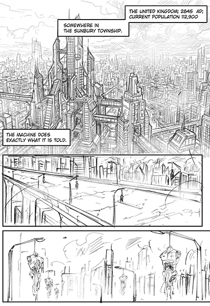 setup character introduction for dorothy page 1