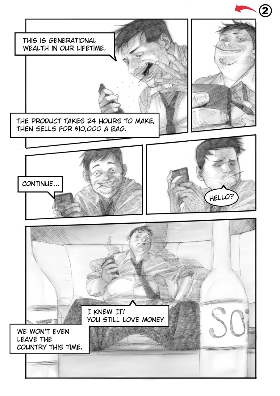 'Back-to-Africa Page 2' Drawn by Manta Back-To-Africa page 2 — Barnicus story written in Google Docs