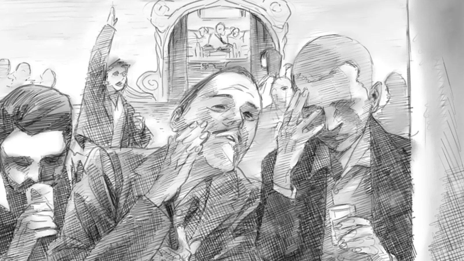 panel from Barnicus to make a manga from a script by Pistol Taeja